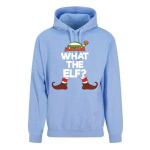 What The Elf Christmas Family Matching Confused Elf Costume Great Gift Unisex Surf Hoodie