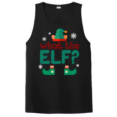 What The Elf Funny Christmas Gift PosiCharge Competitor Tank