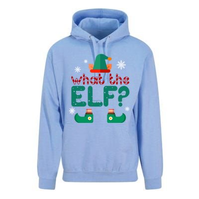 What The Elf Funny Christmas Gift Unisex Surf Hoodie