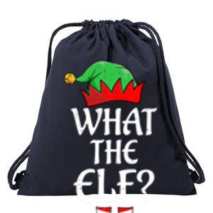 What The Elf Christmas Family Matching Xmas Group Funny Great Gift Drawstring Bag