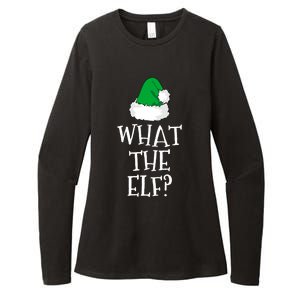 What The Elf Family Funny Christmas Gift Cool Gift Womens CVC Long Sleeve Shirt