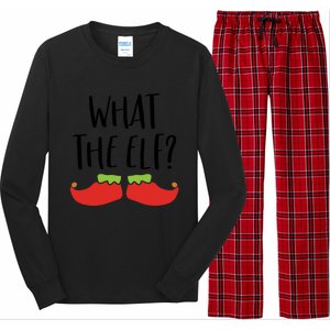 What The Elf Christmas Gift And Cute Gift Long Sleeve Pajama Set