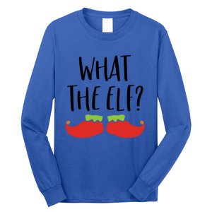 What The Elf Christmas Gift And Cute Gift Long Sleeve Shirt