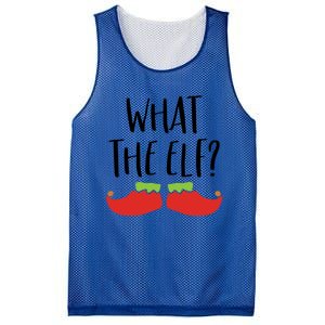 What The Elf Christmas Gift And Cute Gift Mesh Reversible Basketball Jersey Tank