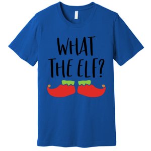 What The Elf Christmas Gift And Cute Gift Premium T-Shirt