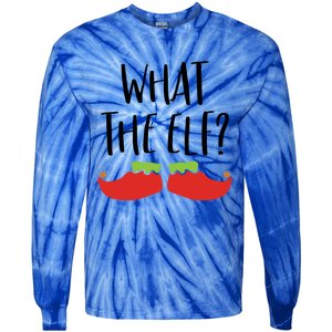 What The Elf Christmas Gift And Cute Gift Tie-Dye Long Sleeve Shirt