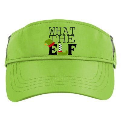 What The Elf Funny Christmas Festive Graphic Holiday Gift Adult Drive Performance Visor