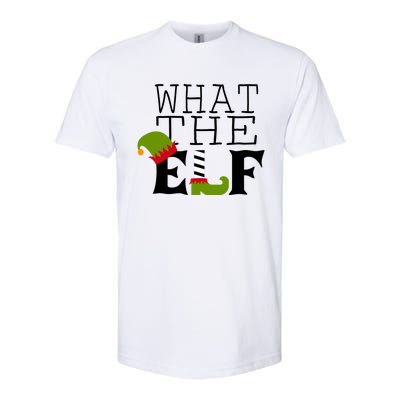 What The Elf Funny Christmas Festive Graphic Holiday Gift Softstyle CVC T-Shirt