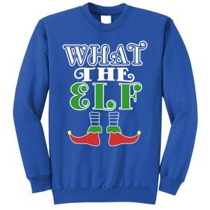 What The Elf Family Matching Christmas Group Gift Pajama Gift Sweatshirt