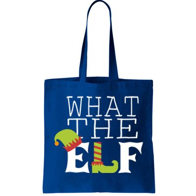 What The Elf Funny Christmas Festive Graphic Holiday Great Gift Tote Bag