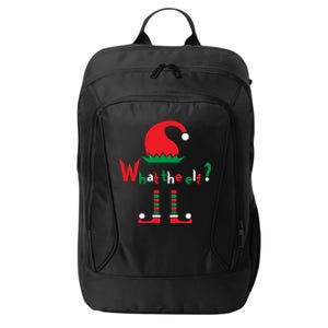 What The Elf Funny Christmas Wear Gift City Backpack