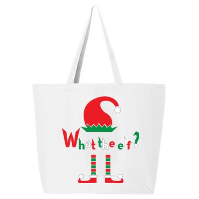 What The Elf Funny Christmas Wear Gift 25L Jumbo Tote