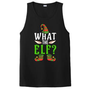 What The Elf Funny Ears No Swearing Christmas Gift PosiCharge Competitor Tank