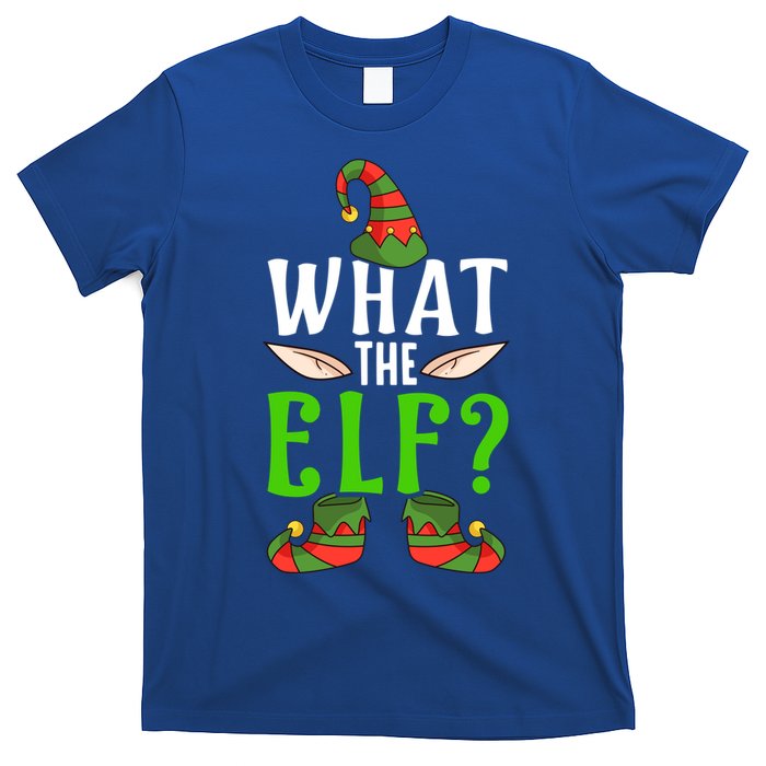 What The Elf Funny Ears No Swearing Christmas Gift T-Shirt