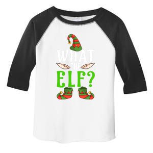 What The Elf Funny Ears No Swearing Christmas Gift Toddler Fine Jersey T-Shirt