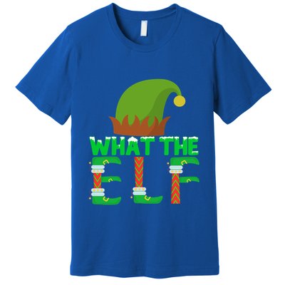 What The Elf Funny Family Matching Christmas Cute Gift Premium T-Shirt