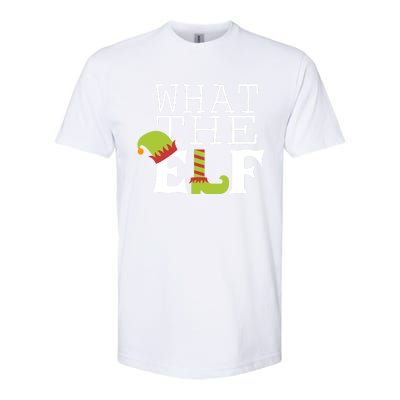 What The Elf Funny Christmas Festive Graphic Holiday Gift Softstyle CVC T-Shirt