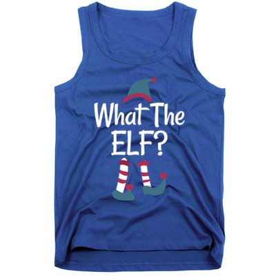 What The Elf Group Matching Family Christmas Gift Outfit Meaningful Gift Tank Top