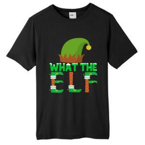 What The Elf Funny Family Matching Christmas Gift Tall Fusion ChromaSoft Performance T-Shirt