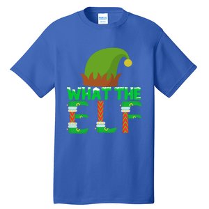 What The Elf Funny Family Matching Christmas Gift Tall T-Shirt