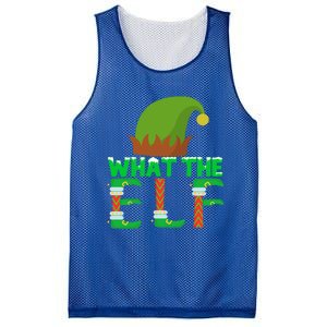 What The Elf Funny Family Matching Christmas Gift Mesh Reversible Basketball Jersey Tank