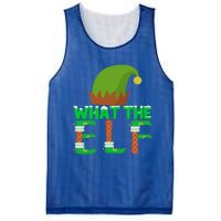 What The Elf Funny Family Matching Christmas Gift Mesh Reversible Basketball Jersey Tank