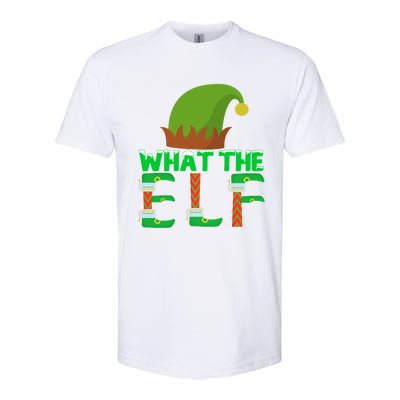 What The Elf Funny Family Matching Christmas Gift Softstyle® CVC T-Shirt