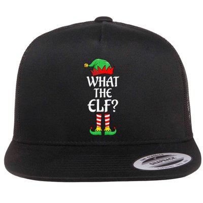 What The Elf Group Matching Family Christmas Outfit Pajama Meaningful Gift Flatbill Hat