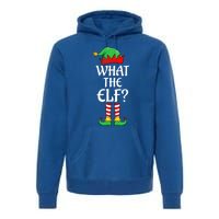 What The Elf Group Matching Family Christmas Outfit Pajama Meaningful Gift Premium Hoodie