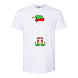 What The Elf Group Matching Family Christmas Outfit Pajama Meaningful Gift Softstyle CVC T-Shirt