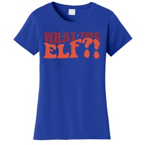 What The Elf Funny Holiday Christmas Gift Women's T-Shirt