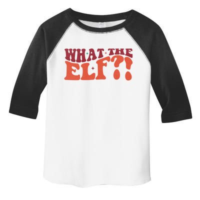 What The Elf Funny Holiday Christmas Gift Toddler Fine Jersey T-Shirt