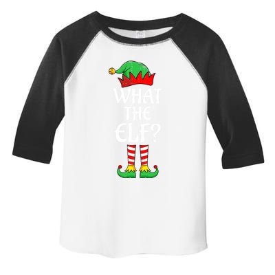 What The Elf Group Matching Family Christmas Outfit Pajama Funny Gift Toddler Fine Jersey T-Shirt