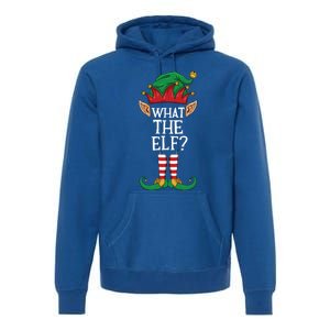 What The Elf Matching Family Christmas Holiday Group Gift Premium Hoodie