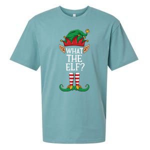 What The Elf Matching Family Christmas Holiday Group Gift Sueded Cloud Jersey T-Shirt