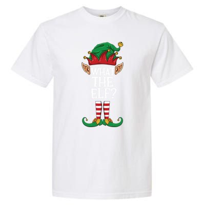 What The Elf Matching Family Christmas Holiday Group Gift Garment-Dyed Heavyweight T-Shirt