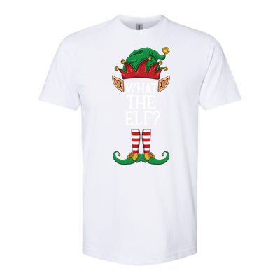 What The Elf Matching Family Christmas Holiday Group Gift Softstyle CVC T-Shirt