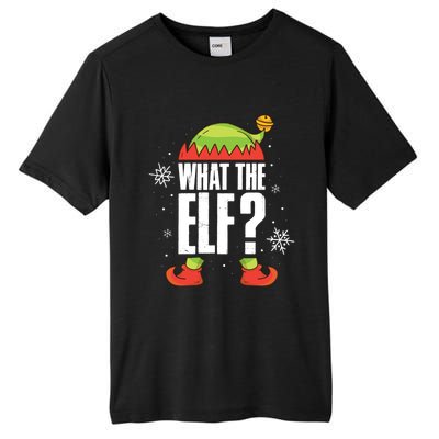 What The Elf Gift Tall Fusion ChromaSoft Performance T-Shirt