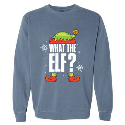 What The Elf Gift Garment-Dyed Sweatshirt