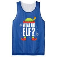 What The Elf Gift Mesh Reversible Basketball Jersey Tank