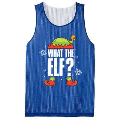 What The Elf Gift Mesh Reversible Basketball Jersey Tank