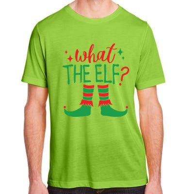 What The Elf Funny Gift Adult ChromaSoft Performance T-Shirt