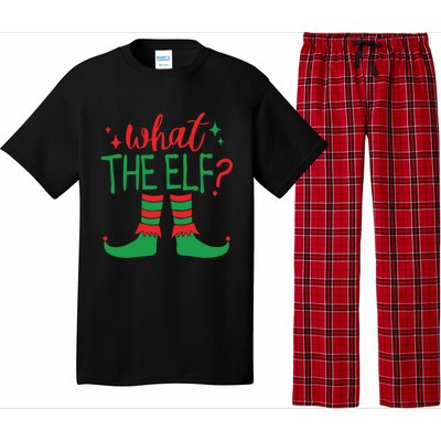 What The Elf Funny Gift Pajama Set