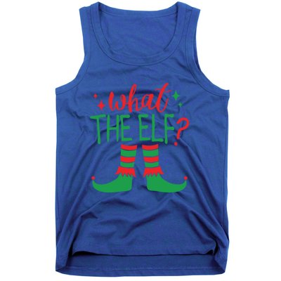 What The Elf Funny Gift Tank Top