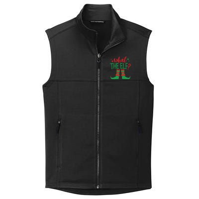 What The Elf Funny Gift Collective Smooth Fleece Vest