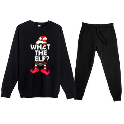 What The Elf Gift Premium Crewneck Sweatsuit Set