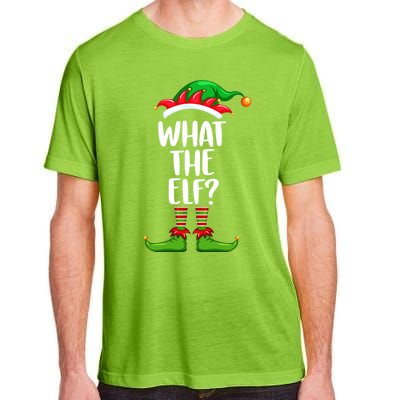 What The Elf Gift Matching Family Group Christmas Costume Great Gift Adult ChromaSoft Performance T-Shirt