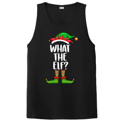 What The Elf Gift Matching Family Group Christmas Costume Great Gift PosiCharge Competitor Tank