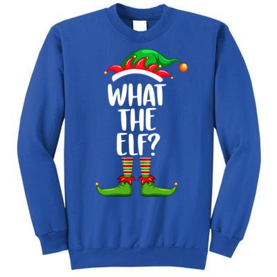 What The Elf Gift Matching Family Group Christmas Costume Great Gift Tall Sweatshirt