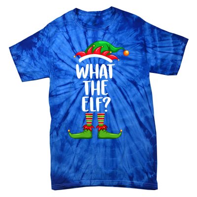 What The Elf Gift Matching Family Group Christmas Costume Great Gift Tie-Dye T-Shirt